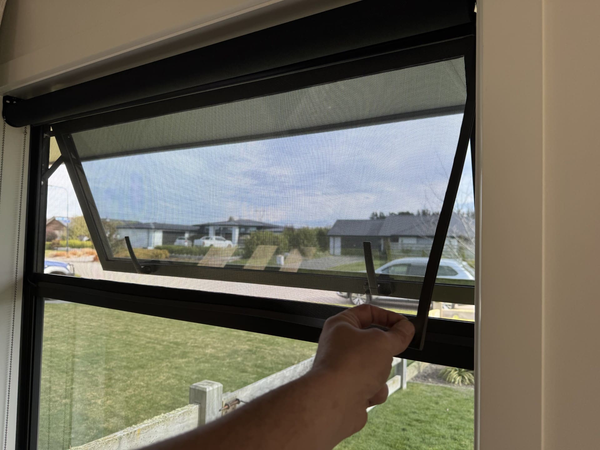 Fly screen windows by Garage Door Warehouse Christchurch