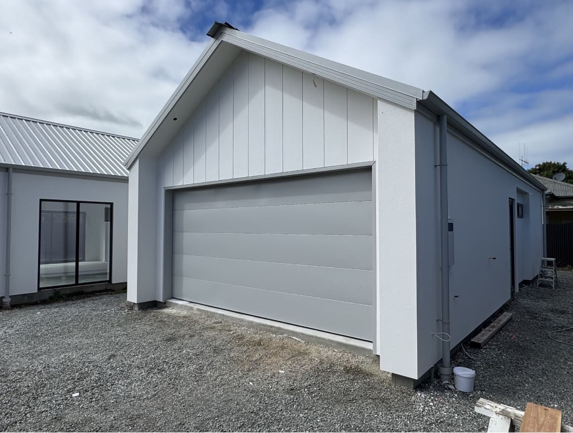 Garage Door Warehouse — installation detail